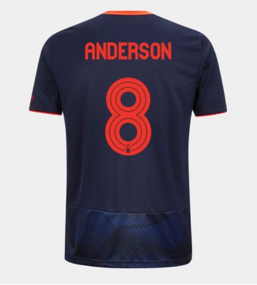 Nottingham Forest Elliot Anderson #8 Tredjetrøje 2025-26 Kortærmet